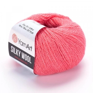 Silky Wool - 332 lososová