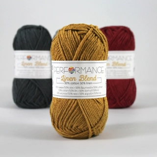 Linen Blend 190 - okrová