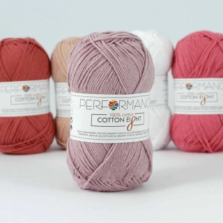 příze Cotton Eight -1170 starorůžová